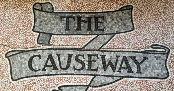 The Causeway, Tiled banner