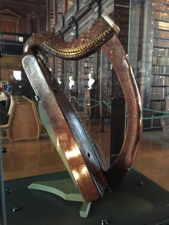 Brian Boru's Harp in Trinity College Dublin