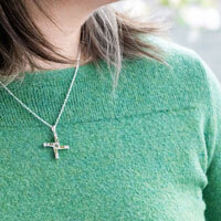                                                     St Brigid's Cross Necklaces
  