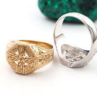                                                     Celtic Cross Rings
  