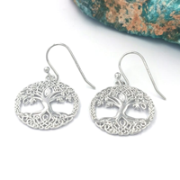                                                     Tree of Life Earrings
  