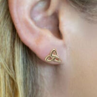                                                     Trinity Knot Earrings
  